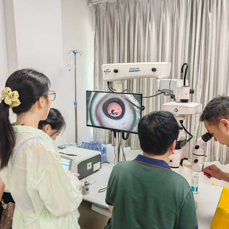 2025.06.14 The Second Affiliated Hospital of Zhengzhou University held a cataract surgery training course called 